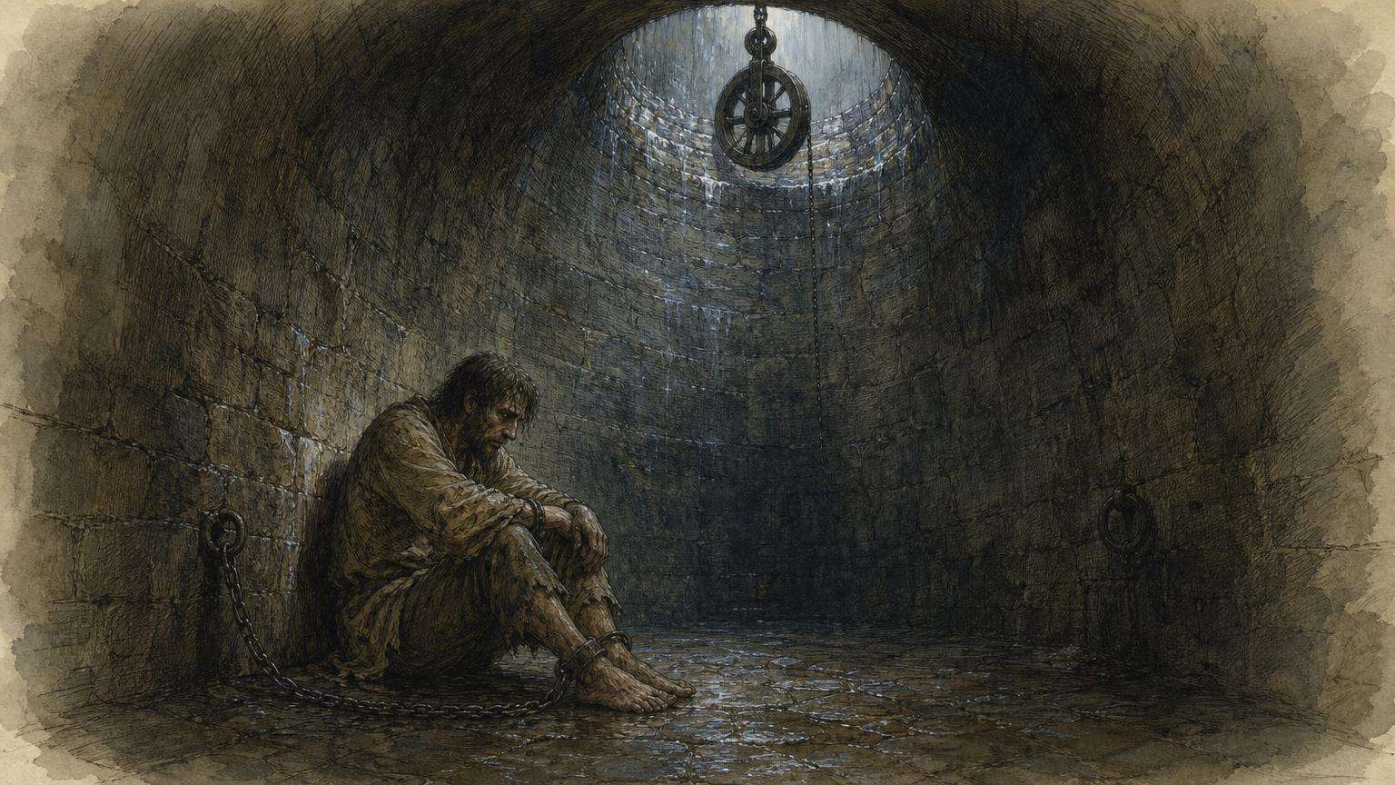 Ilustrácia k povesti: Prečo sa hladomorni hovorí džbán