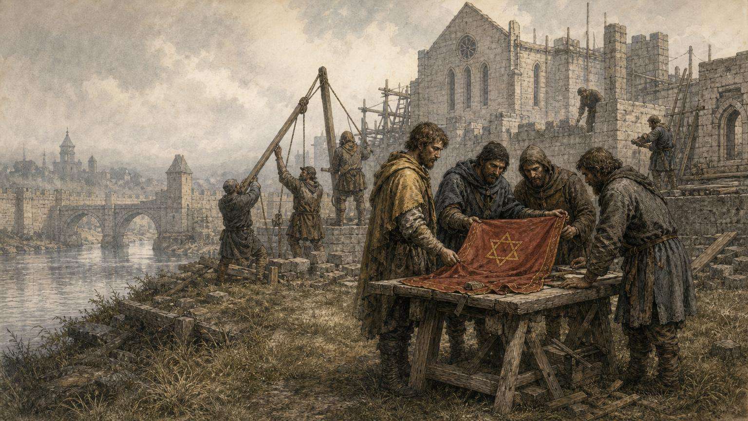 Ilustrácia k povesti: Odkiaľ má rád svoju hviezdu