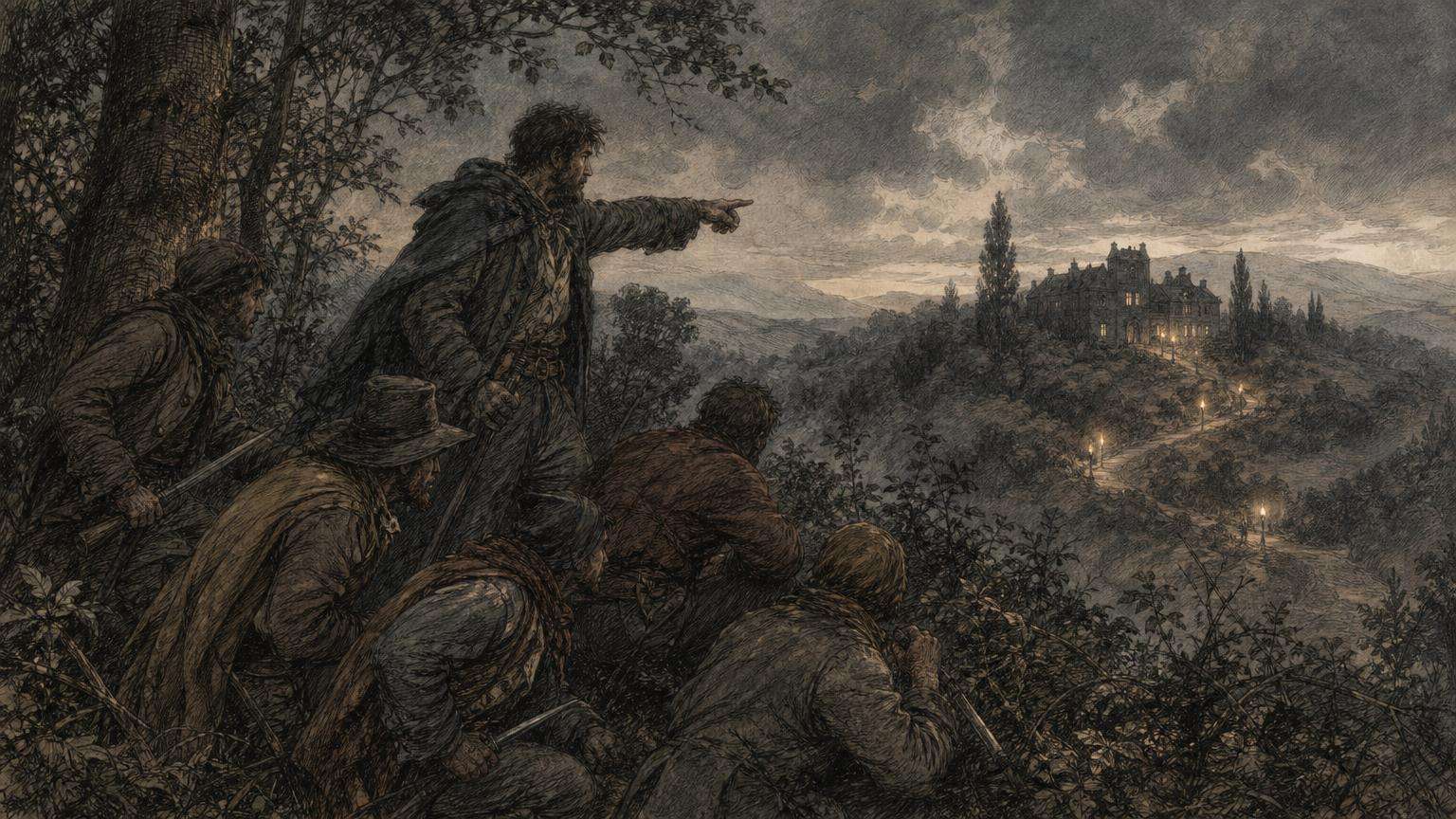 Ilustrácia k povesti: Petrovskí